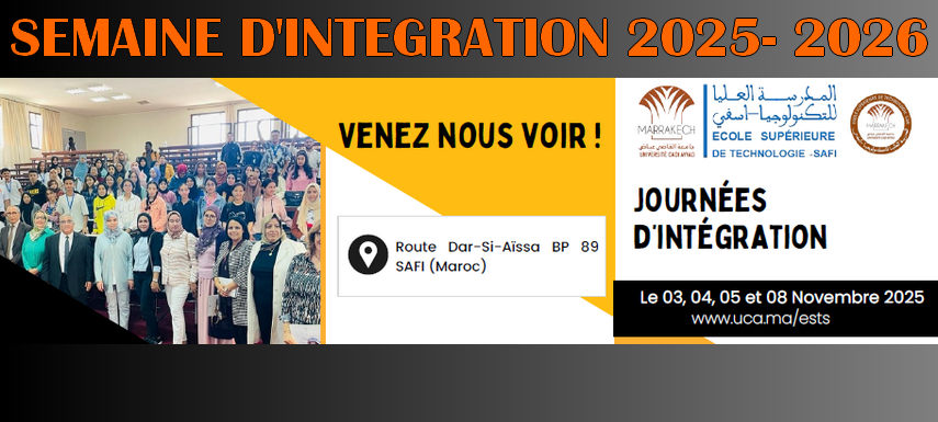 Semaine d’intégration 25-26
